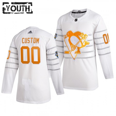Pittsburgh Penguins Personalizado Wit Adidas 2020 NHL All-Star Authentic Shirt - Kinderen